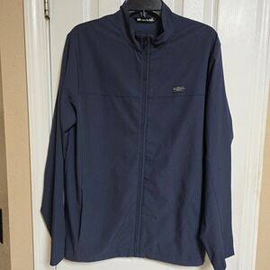 Travis Mathew Crystal Cove 2.0 Jacket Men's Med Blue Full Zip‎